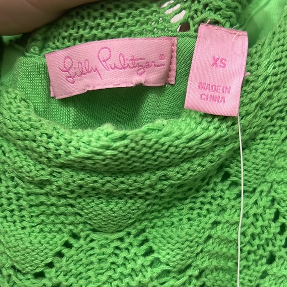 Lilly Pulitzer NWT Green Sweater Dress - Picture 4 of 4
